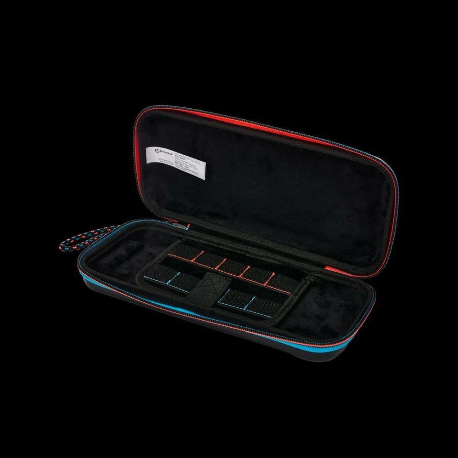 PowerA Travel Pro Slim Protective Case for Nintendo Switch OLED, Switch & Switch Lite - Red/Blue