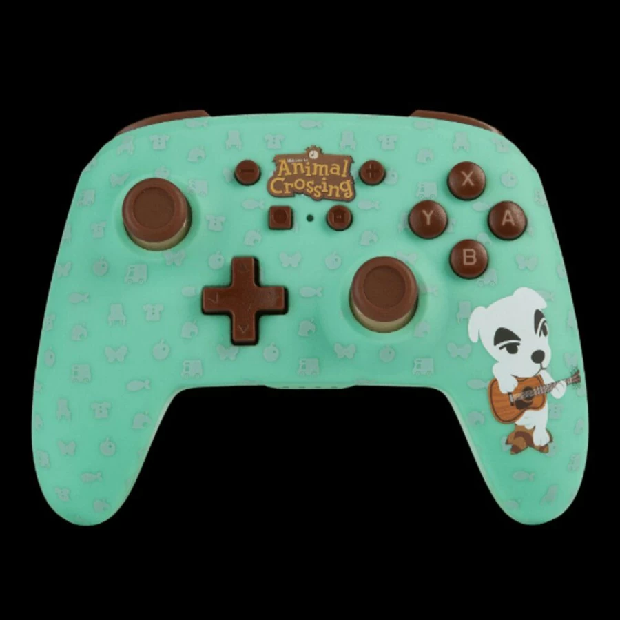 PowerA Enhanced Wireless Nintendo Switch Controller - Animal Crossing: K.K. Slider Design