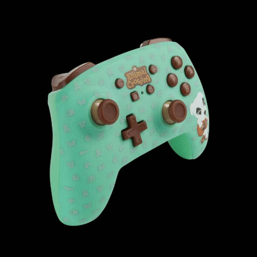 PowerA Enhanced Wireless Nintendo Switch Controller - Animal Crossing: K.K. Slider Design