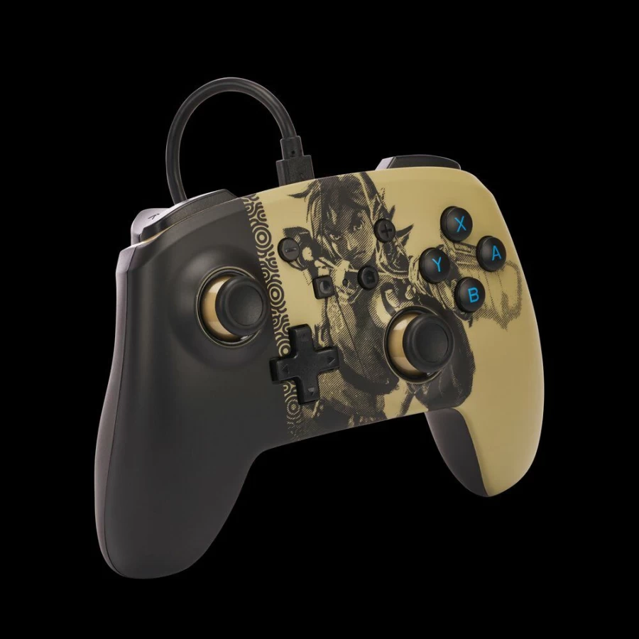 PowerA Enhanced Wired Pro Controller for Nintendo Switch - Ancient Archer Design