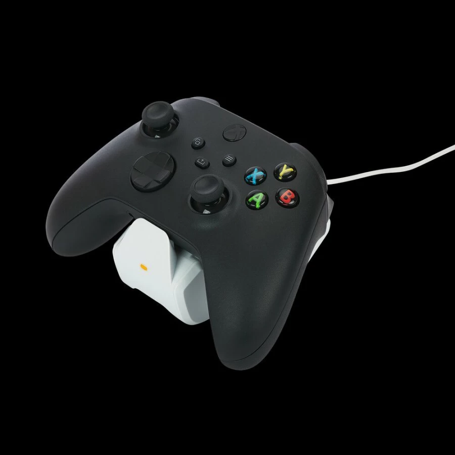 PowerA Solo White Charging Stand for Xbox Series X|S Controller | Fast Charging Dock Station