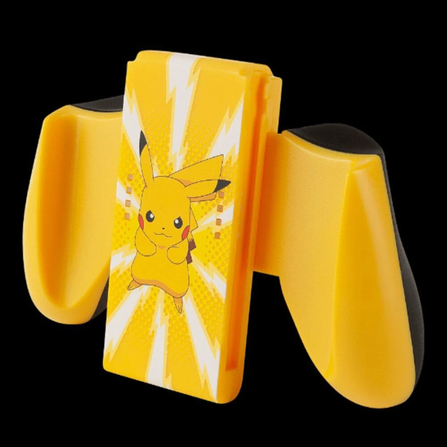 PowerA Pokemon Pikachu Joy-Con Comfort Grip for Nintendo Switch - Enhanced Ergonomic Handle Controller Grip