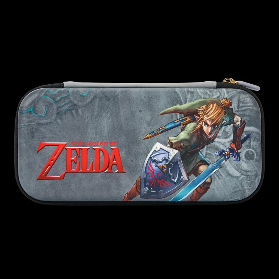 PowerA Slim Protective Case for Nintendo Switch OLED, Switch & Switch Lite - Intrepid Link Design