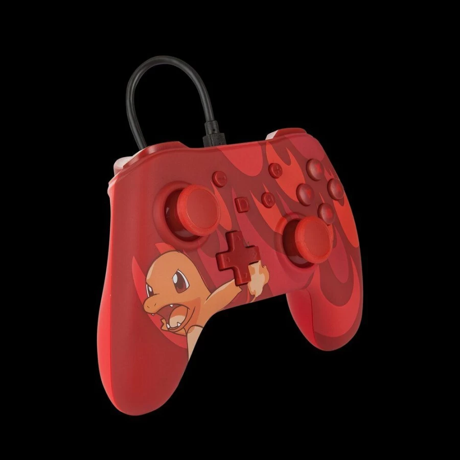 PowerA Wired Controller for Nintendo Switch - Pokemon Charmander Blaze Gaming Pad