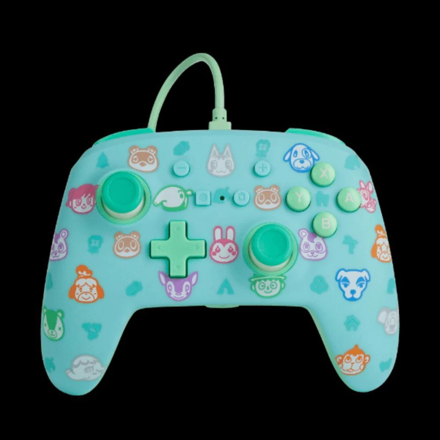 PowerA Enhanced Wired Controller for Nintendo Switch - Animal Crossing Edition