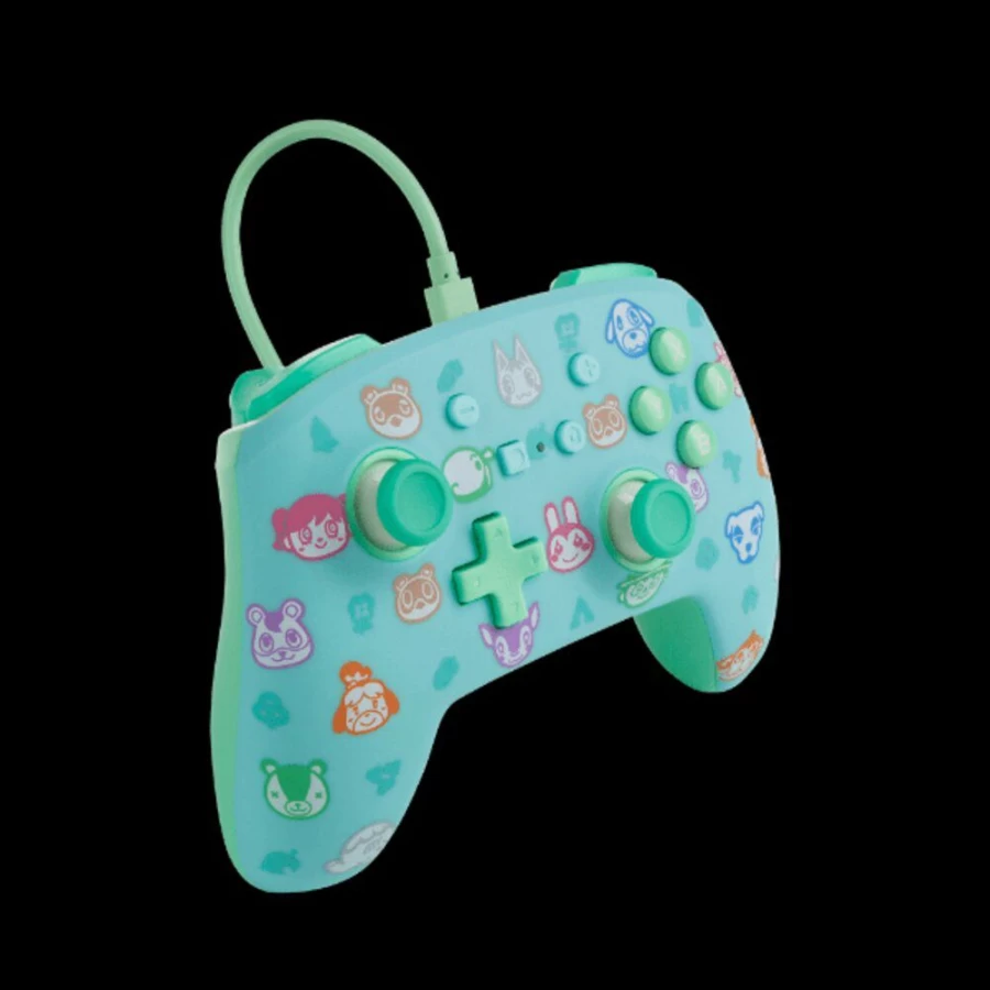 PowerA Enhanced Wired Controller for Nintendo Switch - Animal Crossing Edition