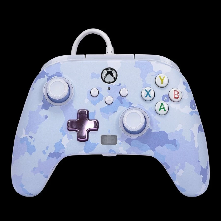 PowerA Enhanced Wired Xbox Series X|S Controller - Purple Camo Design