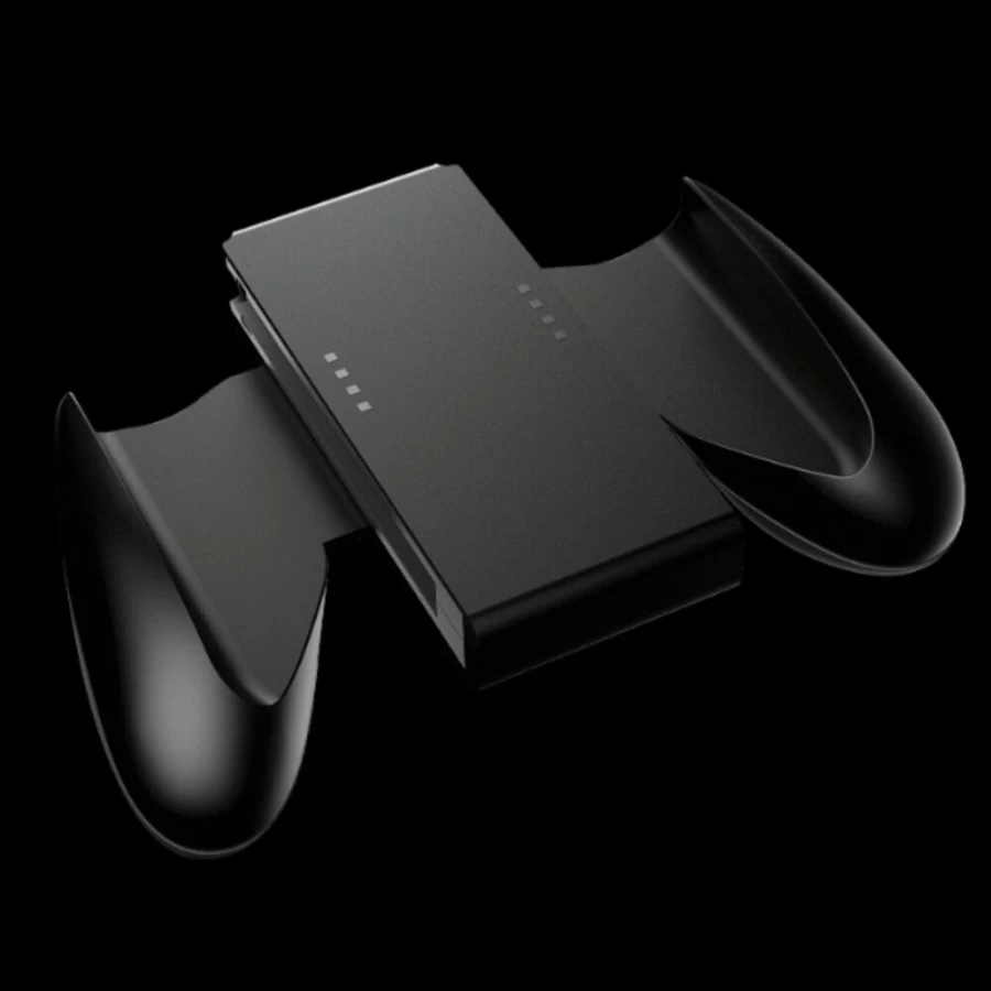 PowerA Black Joy-Con Comfort Grip for Nintendo Switch - Enhanced Ergonomic Controller Holder