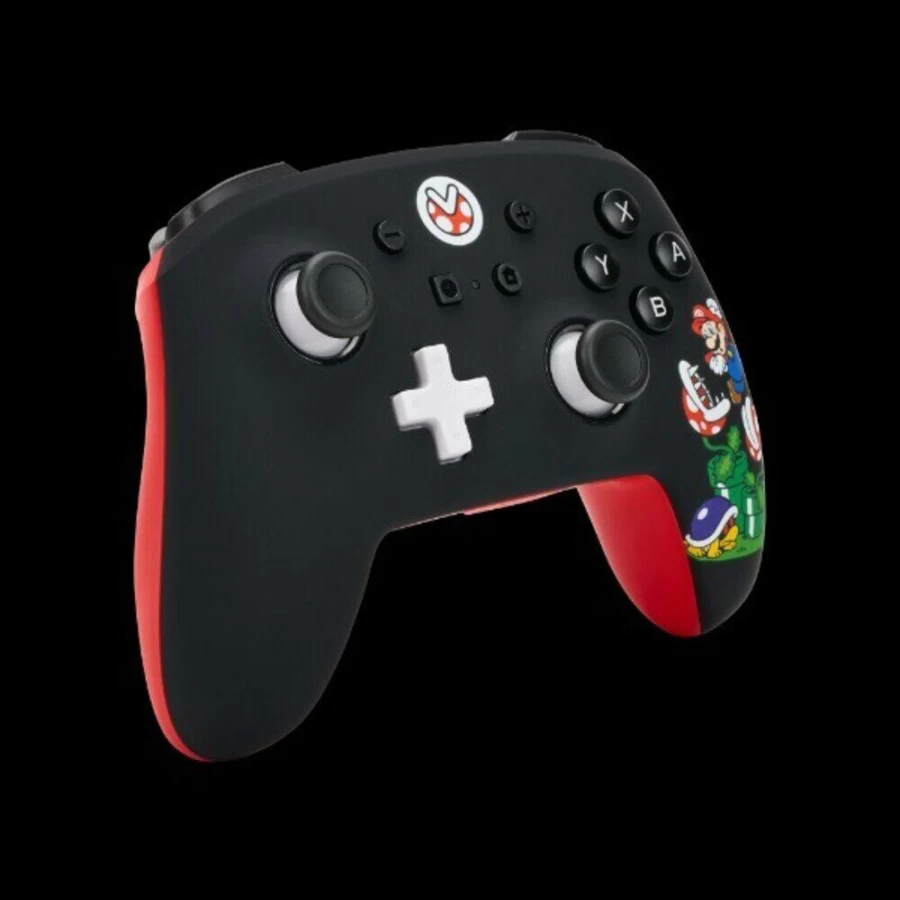 PowerA Enhanced Wireless Pro Controller for Nintendo Switch - Mario Mayhem Edition
