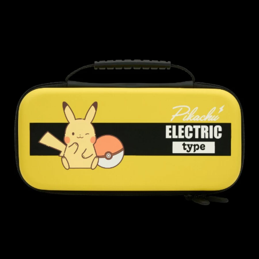 PowerA Pikachu Electric Type Protective Case for Nintendo Switch OLED, Switch & Switch Lite - Durable Cover