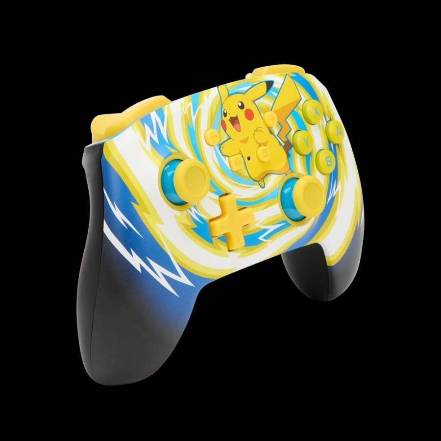PowerA Enhanced Wireless Nintendo Switch Controller - Pikachu Vortex Design
