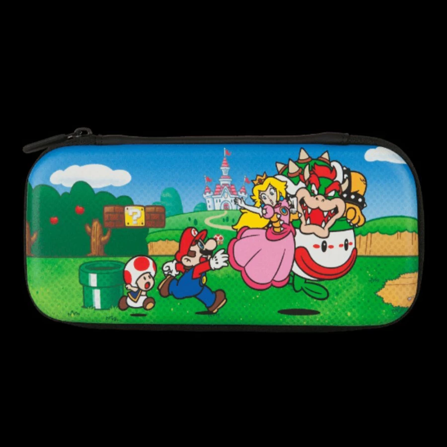 PowerA Mushroom Kingdom Stealth Case Kit for Nintendo Switch Lite - Protective Cover & Accessories