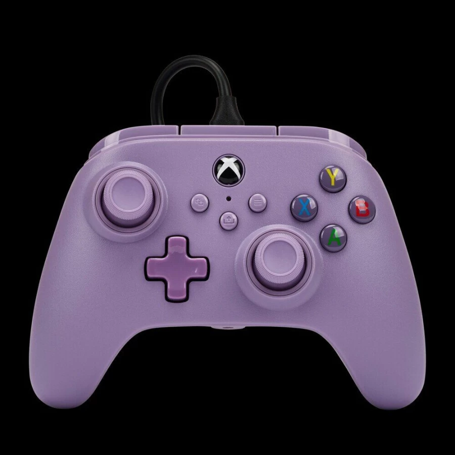 PowerA Nano Enhanced Wired Xbox Controller for Series X|S - Lilac Gaming Pad