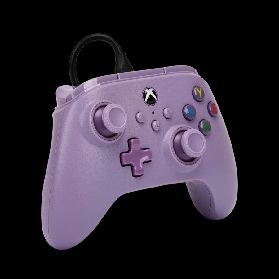 PowerA Nano Enhanced Wired Xbox Controller for Series X|S - Lilac Gaming Pad