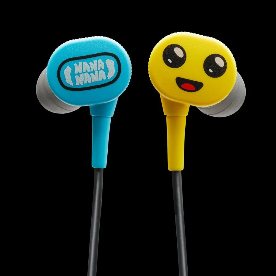 PowerA Peely Wired Earbuds for Nintendo Switch - Gaming Headset with In-Line Controls