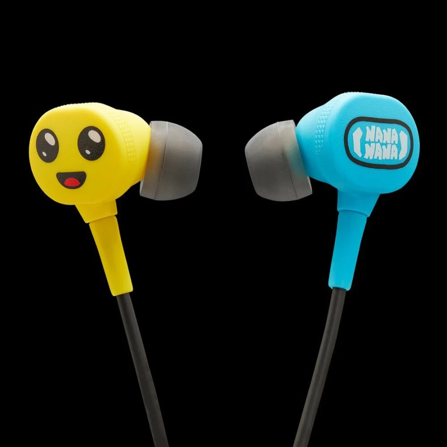 PowerA Peely Wired Earbuds for Nintendo Switch - Gaming Headset with In-Line Controls