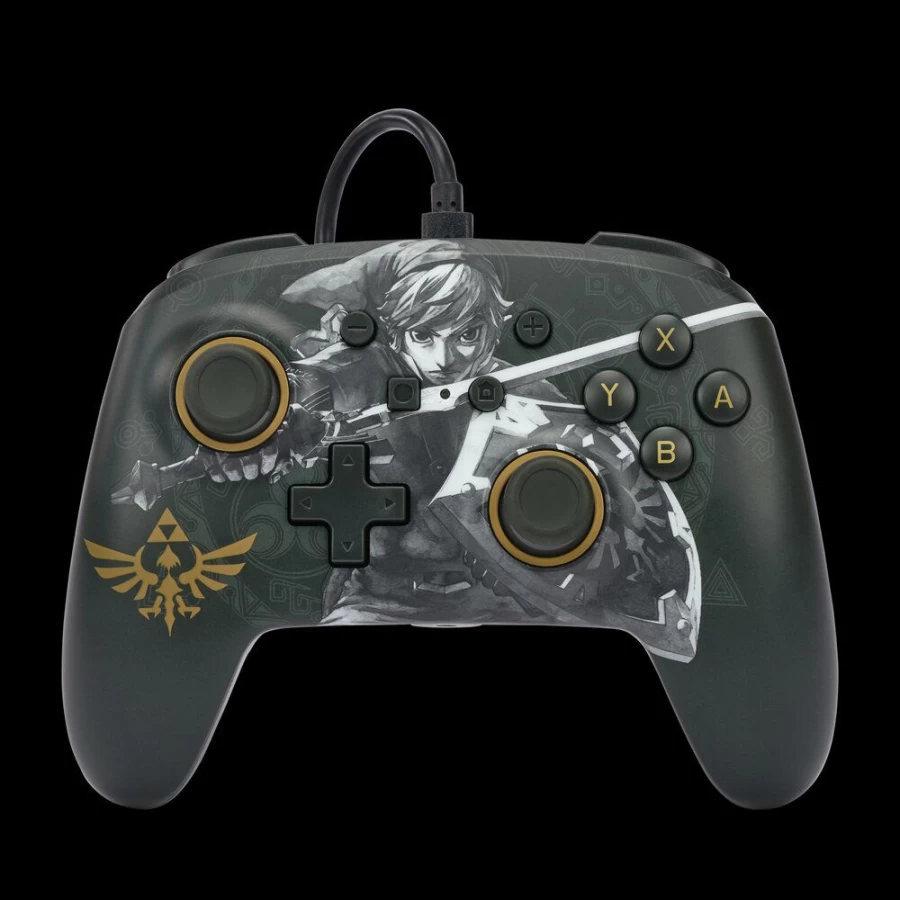 PowerA Enhanced Wired Pro Controller for Nintendo Switch - Battle-Ready Link Gaming Pad