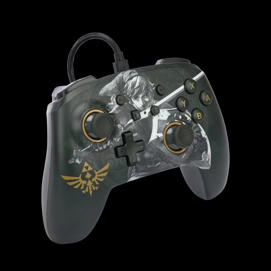 PowerA Enhanced Wired Pro Controller for Nintendo Switch - Battle-Ready Link Gaming Pad