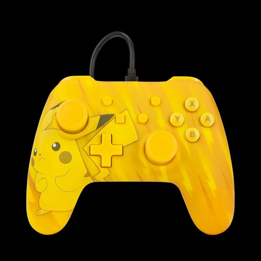 PowerA Wired Controller for Nintendo Switch - Pokemon Pikachu Static Design Gamepad