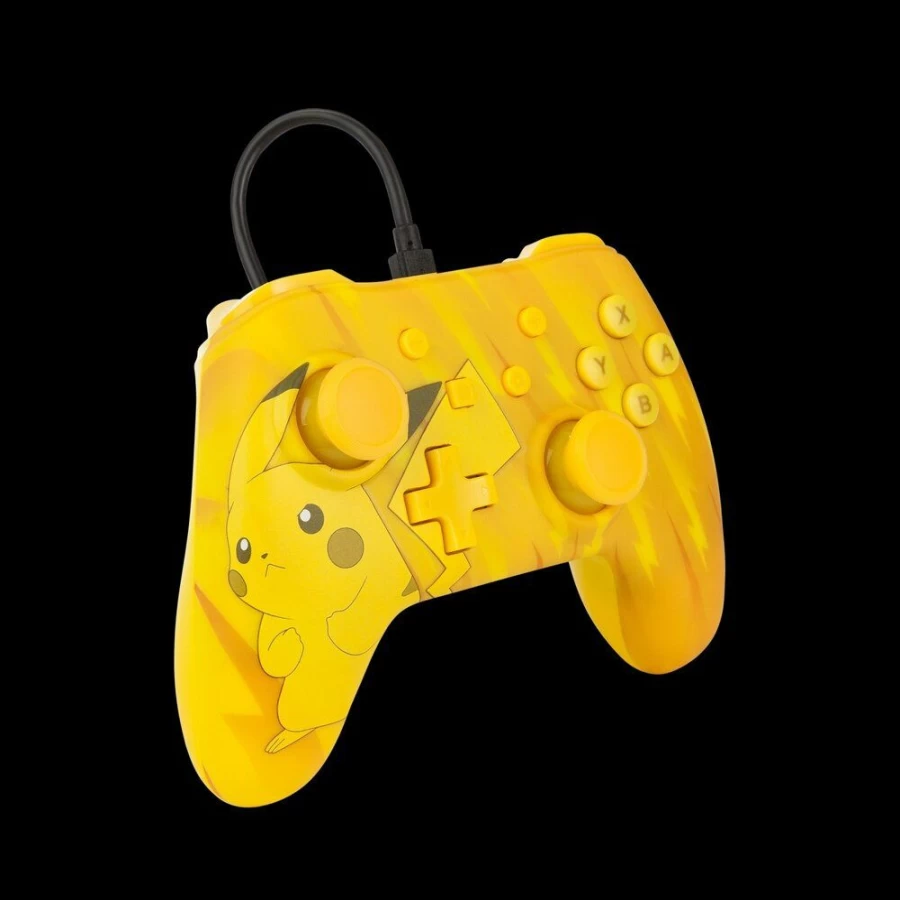 PowerA Wired Controller for Nintendo Switch - Pokemon Pikachu Static Design Gamepad