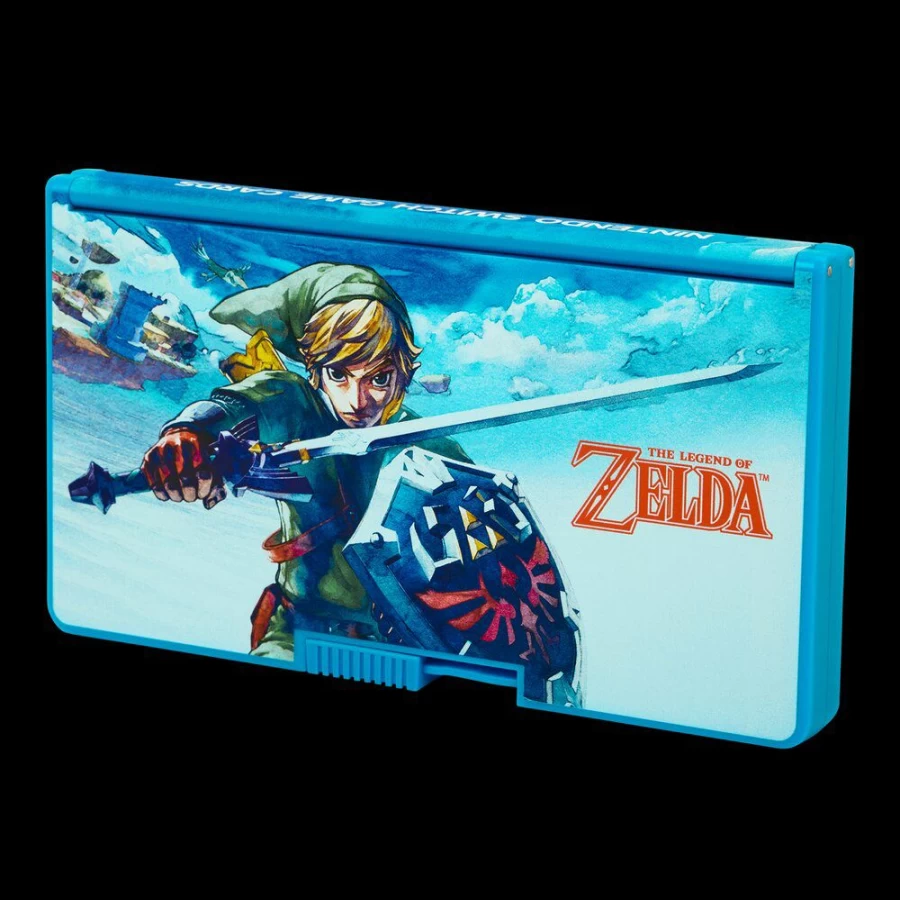PowerA Nintendo Switch Game Card Case XL - Master Sword Edition Protective Holder