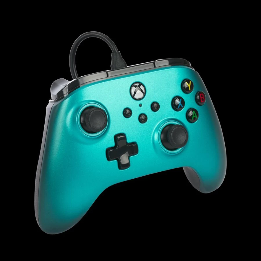 PowerA Advantage Wired Controller for Xbox Series X|S - Satin Teal Gaming Gamepad