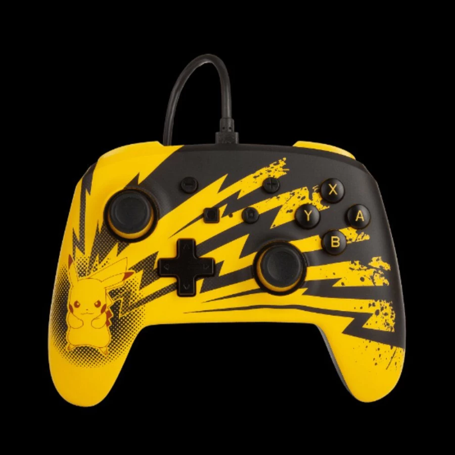 PowerA Enhanced Wired Controller for Nintendo Switch - Pikachu Lightning Edition