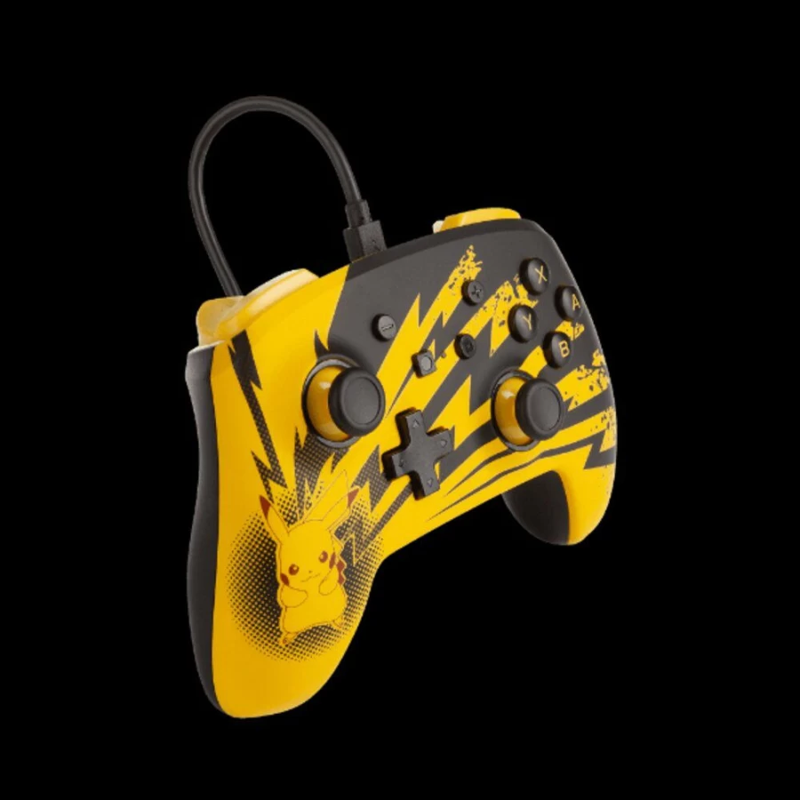 PowerA Enhanced Wired Controller for Nintendo Switch - Pikachu Lightning Edition
