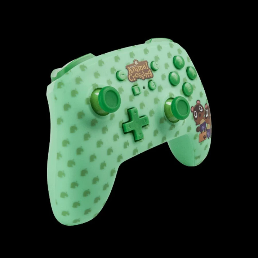 PowerA Enhanced Wireless Switch Controller - Animal Crossing: Timmy & Tommy Nook Design for Nintendo Switch