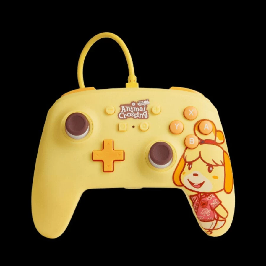 PowerA Enhanced Wired Controller for Nintendo Switch - Animal Crossing: Isabelle Design