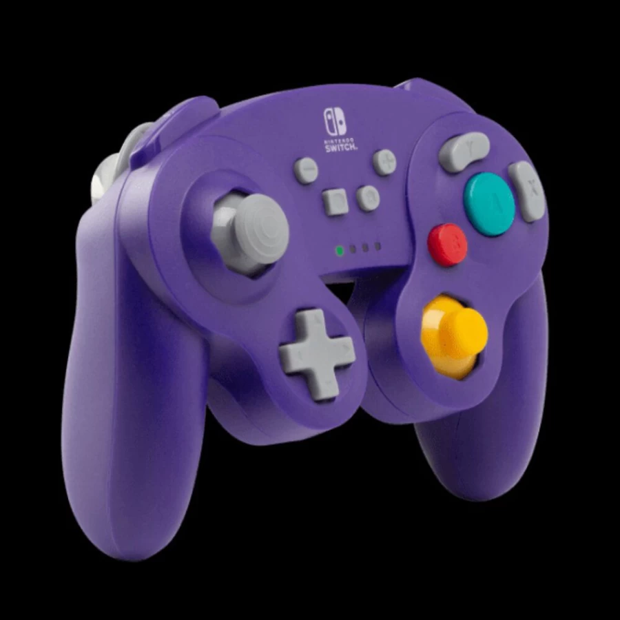 PowerA Wireless Gamecube Controller for Nintendo Switch - Purple