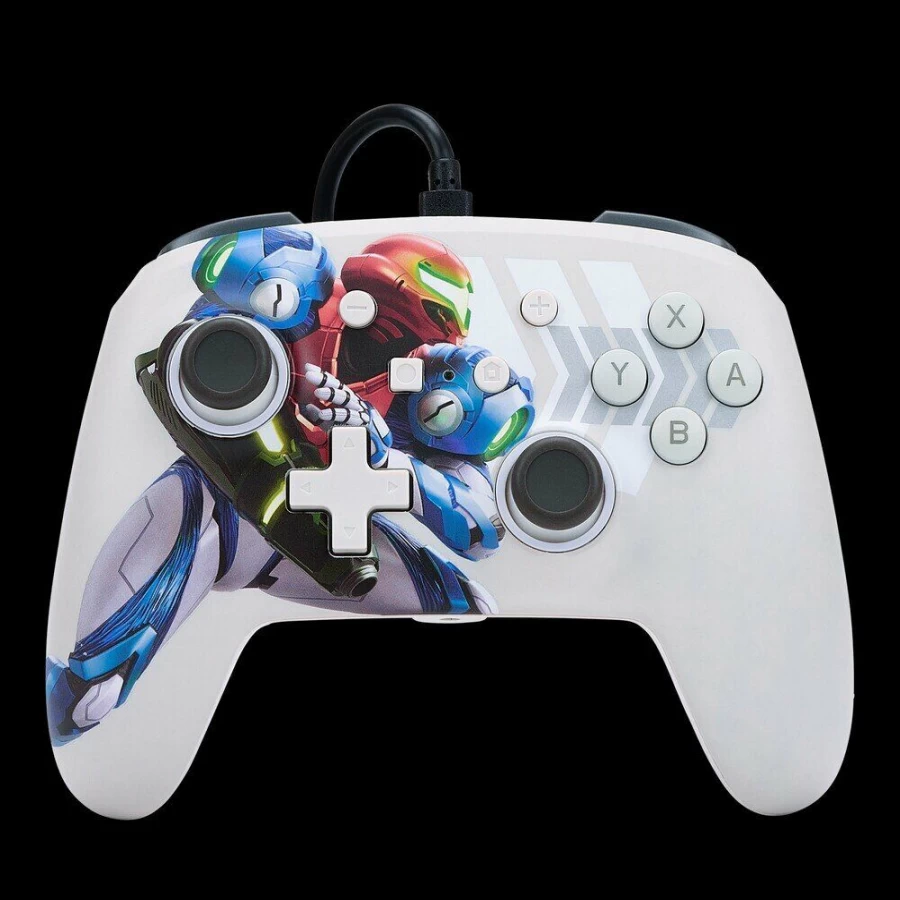 PowerA Enhanced Wired Controller for Nintendo Switch - Metroid Dread Edition