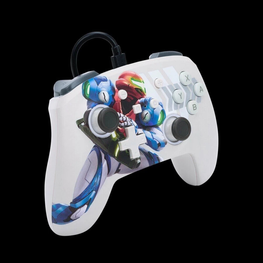 PowerA Enhanced Wired Controller for Nintendo Switch - Metroid Dread Edition