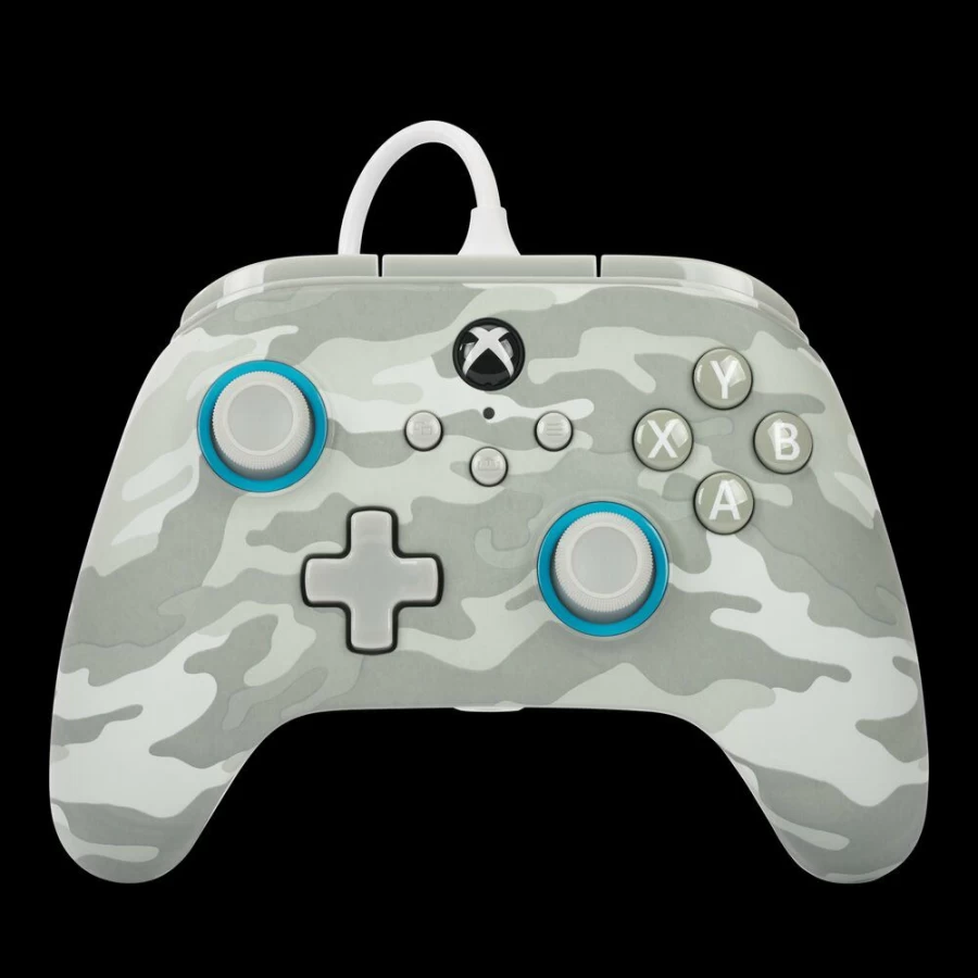 PowerA Advantage Wired Gaming Controller for Xbox Series X/S - Arctic Camo Design