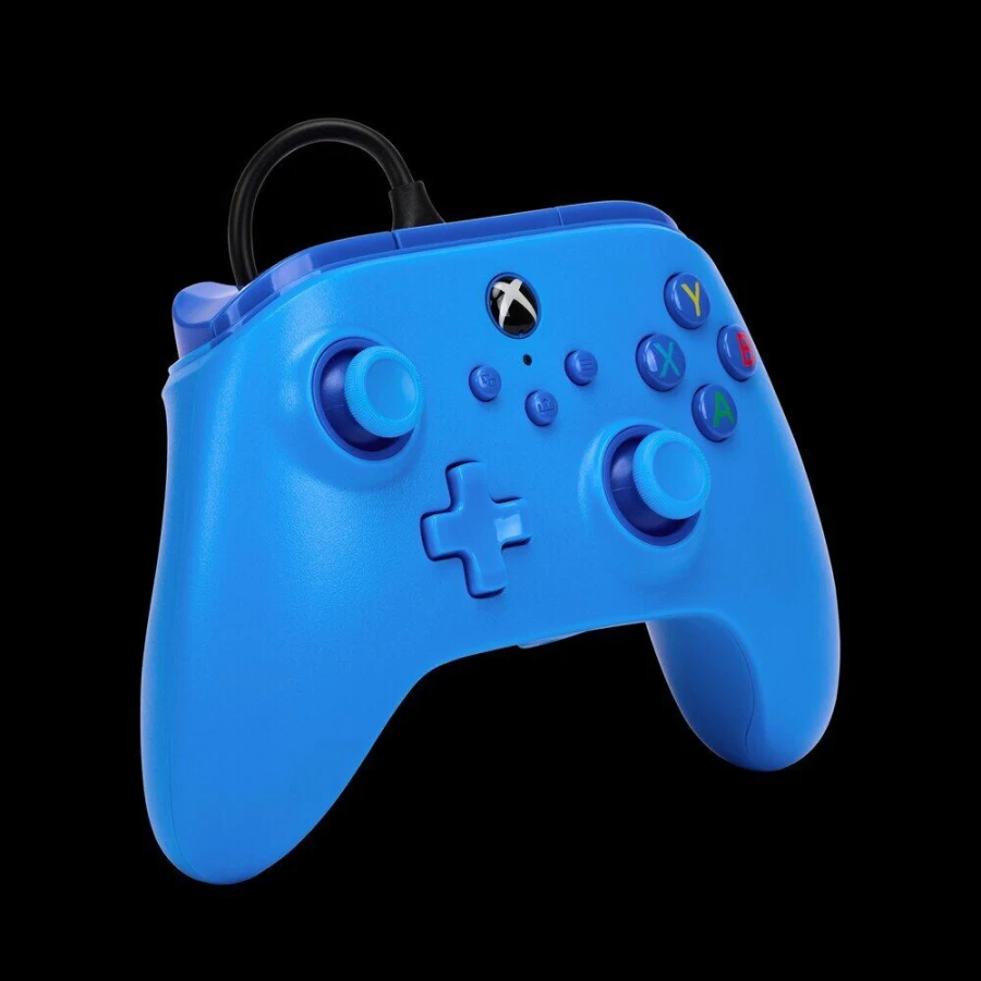 PowerA Enhanced Wired Xbox Series X|S Controller - Blue Official Licensed Gaming Gamepad