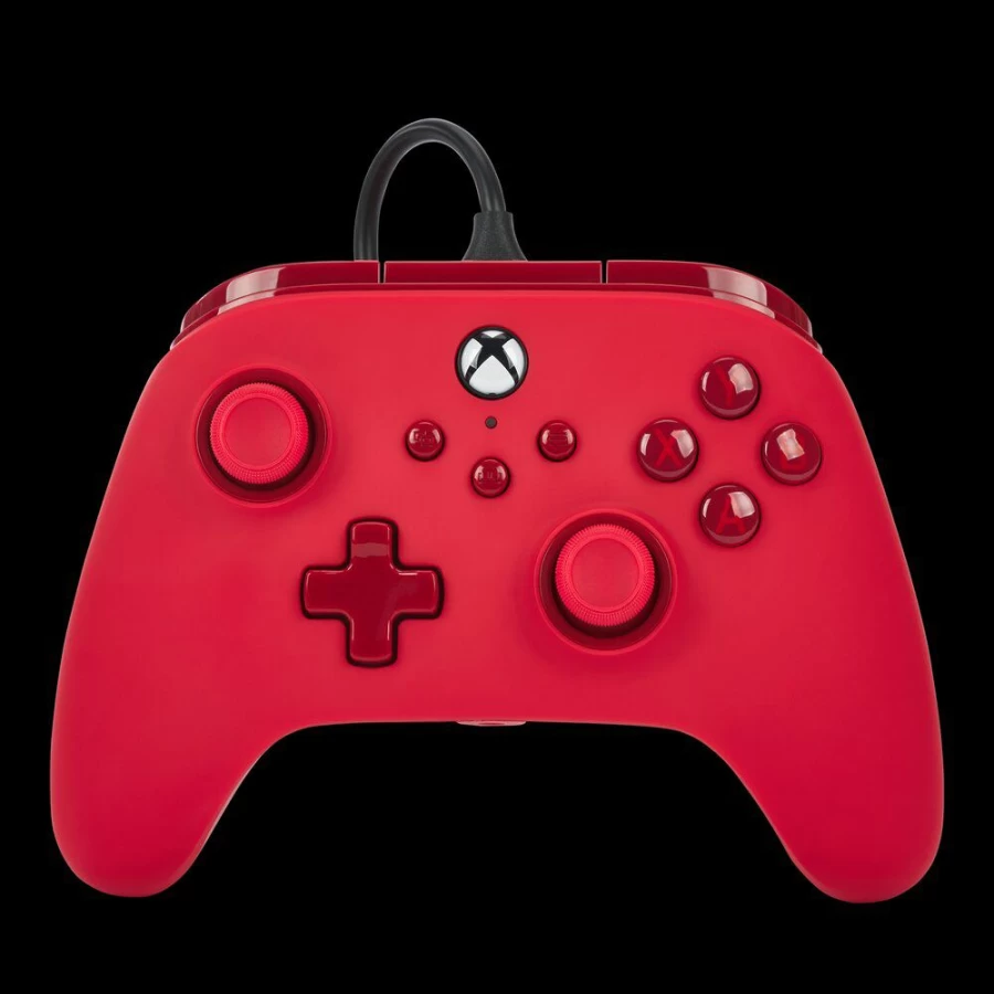 PowerA Advantage Wired Controller for Xbox Series X|S - Red Gaming Gamepad