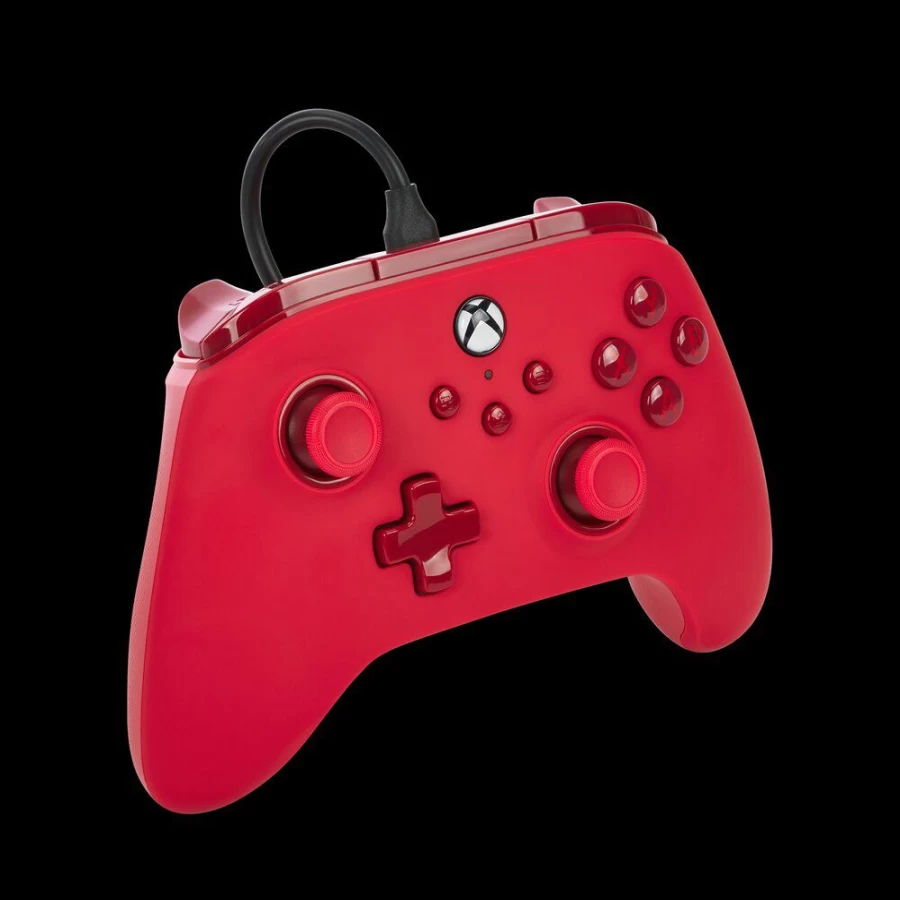 PowerA Advantage Wired Controller for Xbox Series X|S - Red Gaming Gamepad