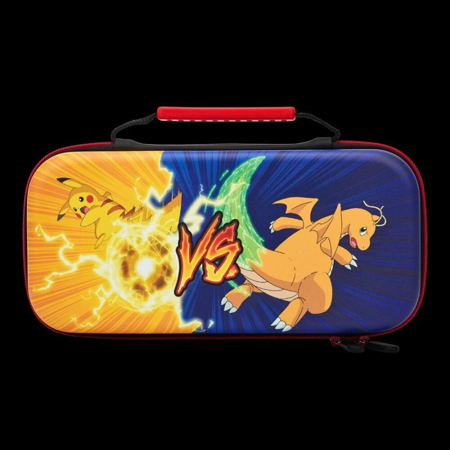 PowerA Pokemon Pikachu Vs. Dragonite Protective Case for Nintendo Switch OLED, Switch & Switch Lite - Durable Gaming Cover