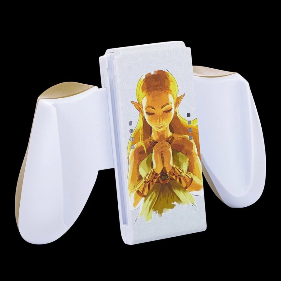 PowerA Zelda Princess Joy-Con Comfort Grip for Nintendo Switch - Enhanced Gaming Handle