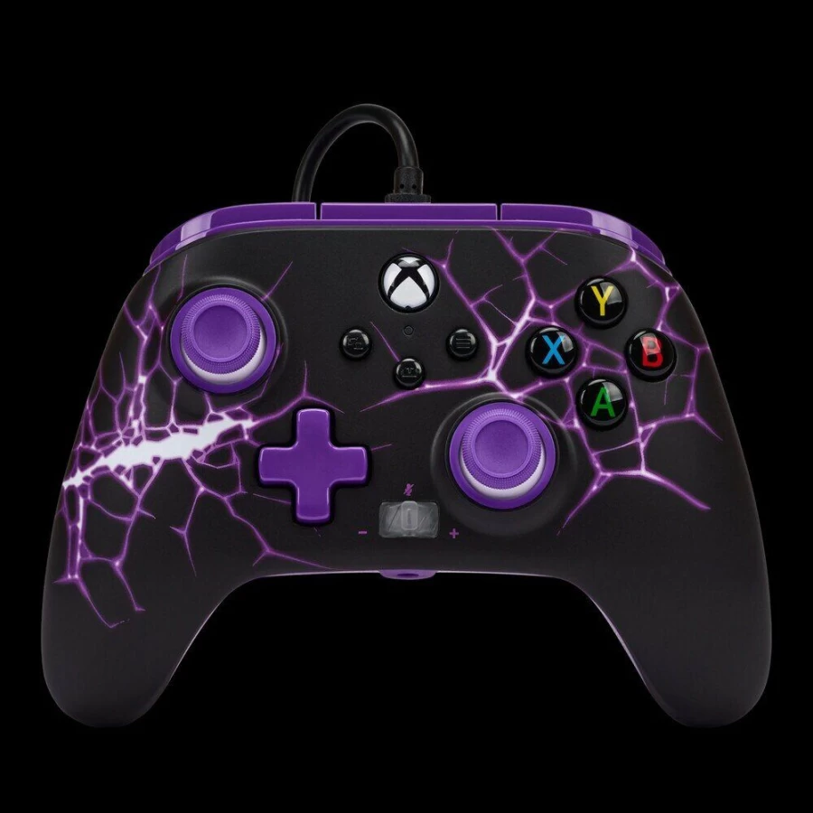 PowerA Enhanced Wired Xbox Series X|S Controller - Purple Magma Gaming Gamepad