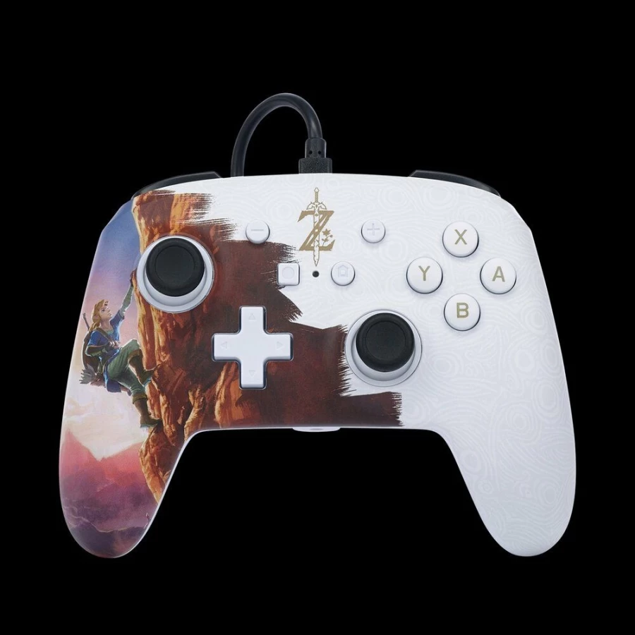 PowerA Enhanced Wired Pro Controller for Nintendo Switch - Hero's Ascent Edition