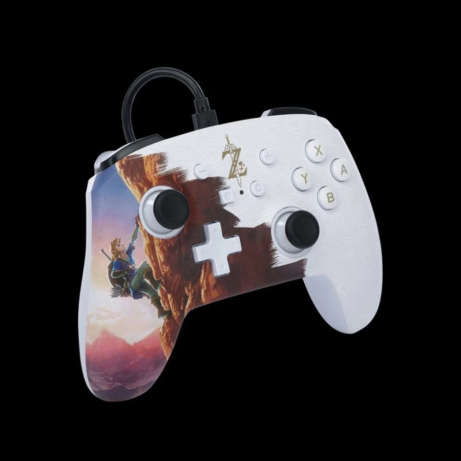 PowerA Enhanced Wired Pro Controller for Nintendo Switch - Hero's Ascent Edition