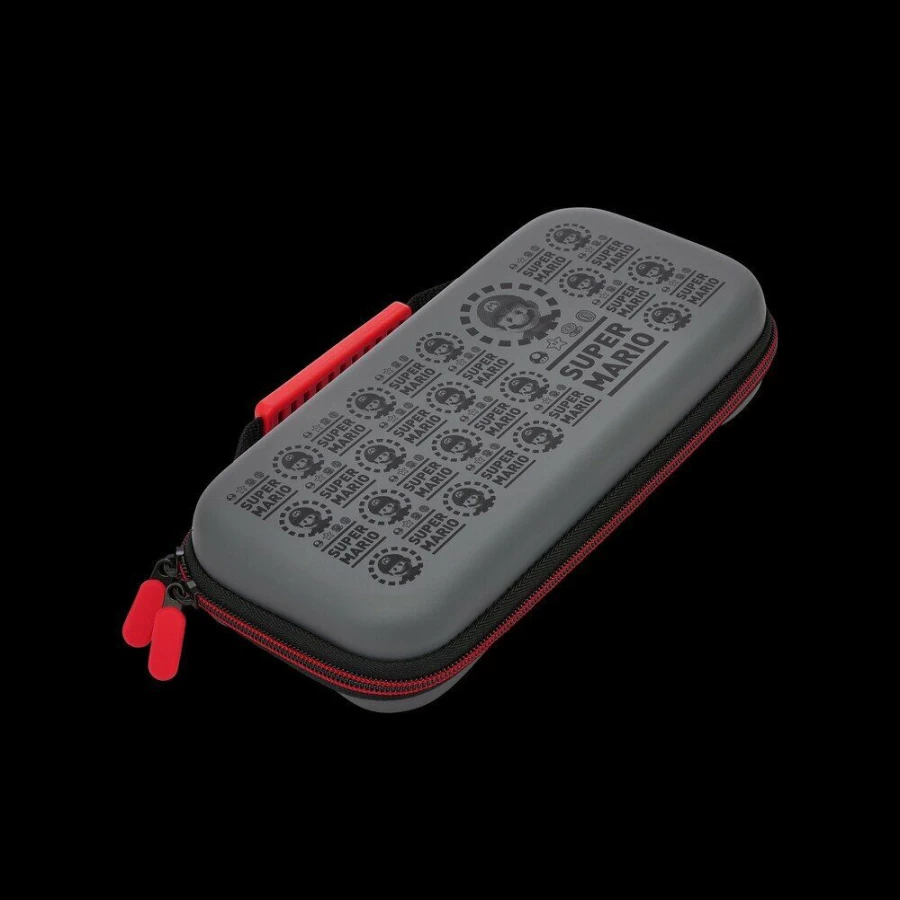 PowerA Super Mario Black Protective Case for Nintendo Switch OLED, Switch, and Switch Lite - Durable Cover