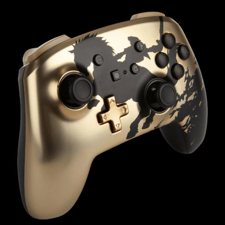 PowerA Enhanced Wireless Gaming Controller for Nintendo Switch - Gold Rider Edition
