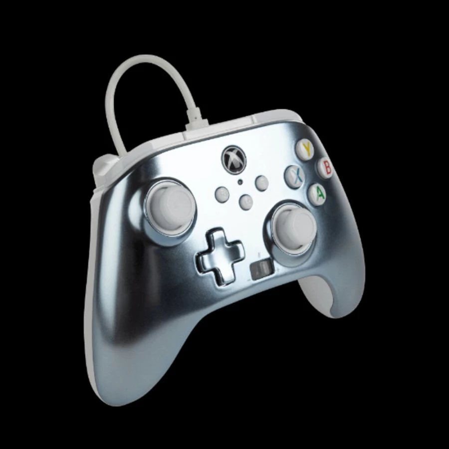 PowerA Enhanced Wired Xbox Series X|S Controller - Metallic Ice (Officially Licensed)