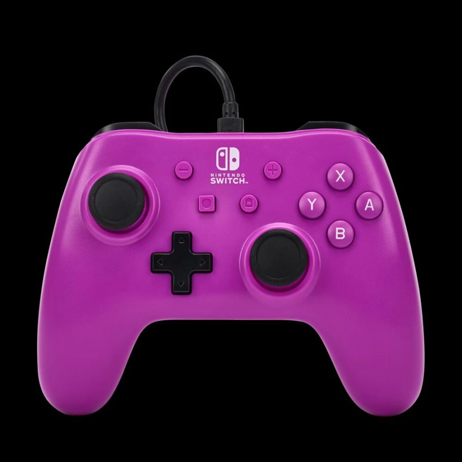 PowerA Grape Purple Wired Controller for Nintendo Switch - Officially Licensed