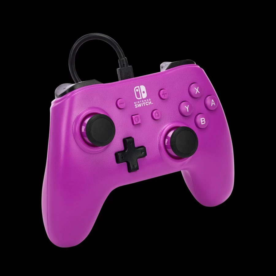 PowerA Grape Purple Wired Controller for Nintendo Switch - Officially Licensed