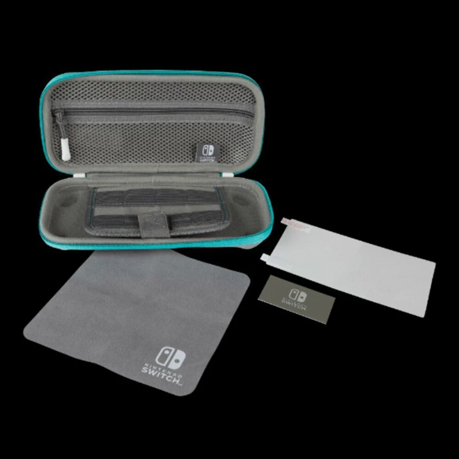 PowerA Turquoise Protective Case Kit for Nintendo Switch Lite - Durable Cover Shell