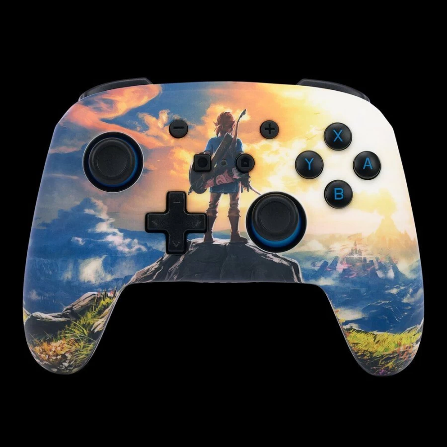 PowerA Enhanced Wireless Controller for Nintendo Switch - Legend of Zelda Kingdom of Hyrule Edition