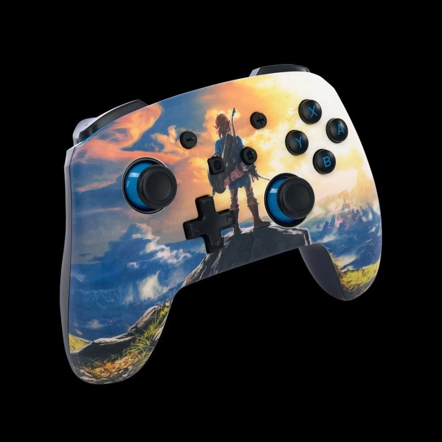 PowerA Enhanced Wireless Controller for Nintendo Switch - Legend of Zelda Kingdom of Hyrule Edition